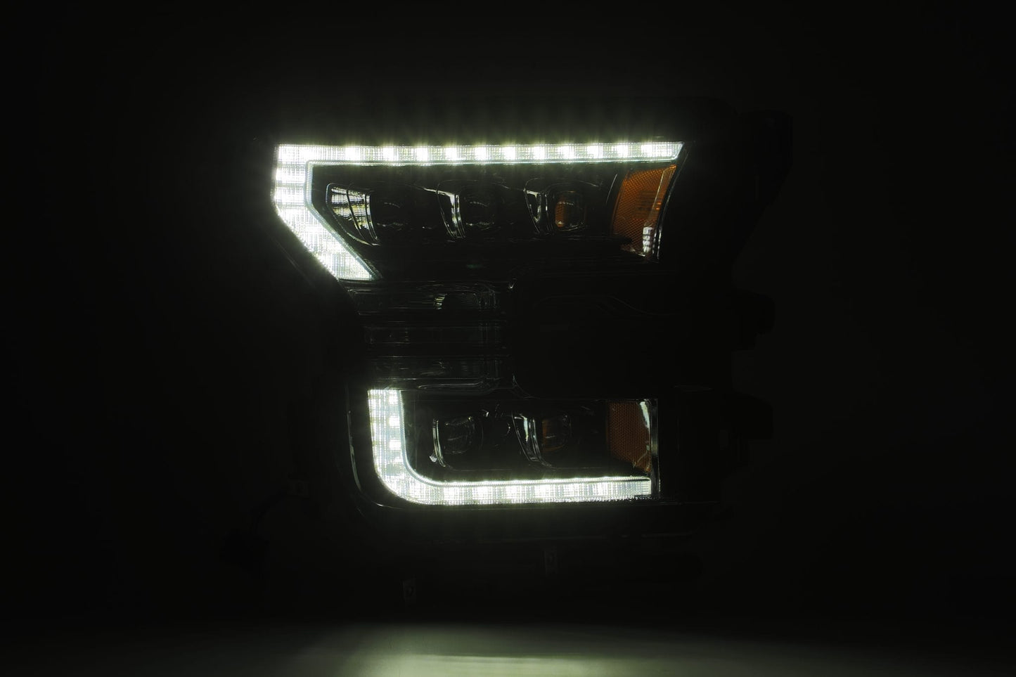 15-17 Ford F150 / 17-20 F150 Raptor NOVA-Series LED Projector Headlights Chrome | AlphaRex