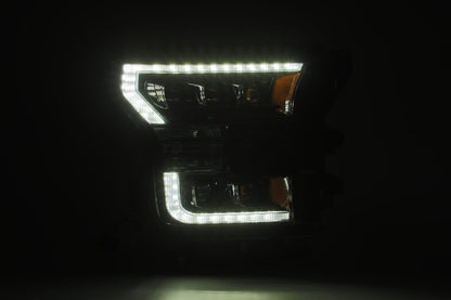 15-17 Ford F150 / 17-20 F150 Raptor NOVA-Series LED Projector Headlights Chrome | AlphaRex
