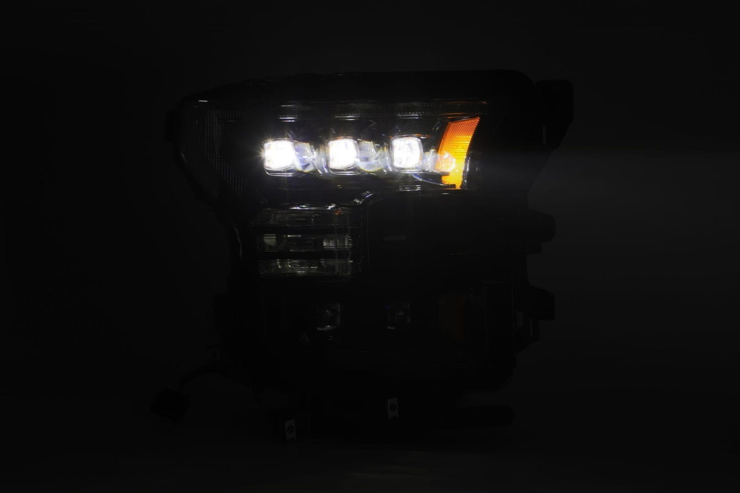 15-17 Ford F150 / 17-20 F150 Raptor NOVA-Series LED Projector Headlights Chrome | AlphaRex