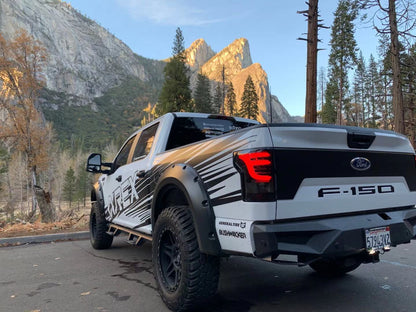 15-20 Ford F150 PRO-Series LED Tail Lights Jet Black | AlphaRex