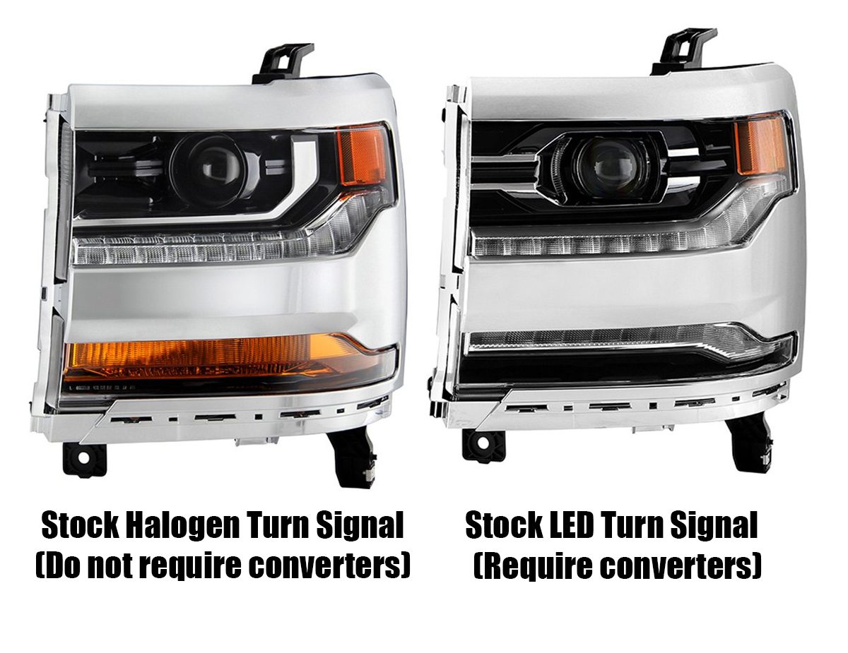 16-18 Chevrolet Silverado 1500 NOVA-Series LED Projector Headlights Black | AlphaRex