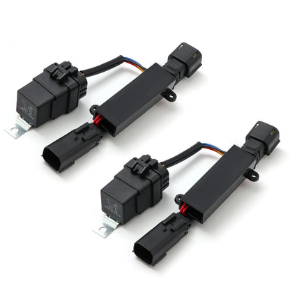 16-18 GMC Sierra / 16-18 Chevrolet Silverado 1500 Stock LED Headlights To Alpharex Projector Headlights Converters | AlphaRex