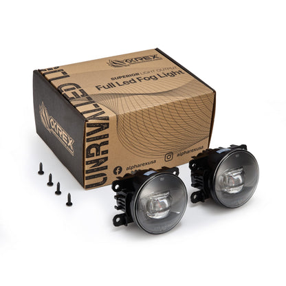 16-21 Honda Civic (Does not fit Type-R) DoubleTap Dual Color LED Projector Fog Lights | AlphaRex