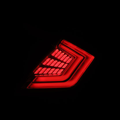 16-21 Honda Civic Hatchback NOVA-Series Prismatic LED Tail Lights Clear Smoke | AlphaRex