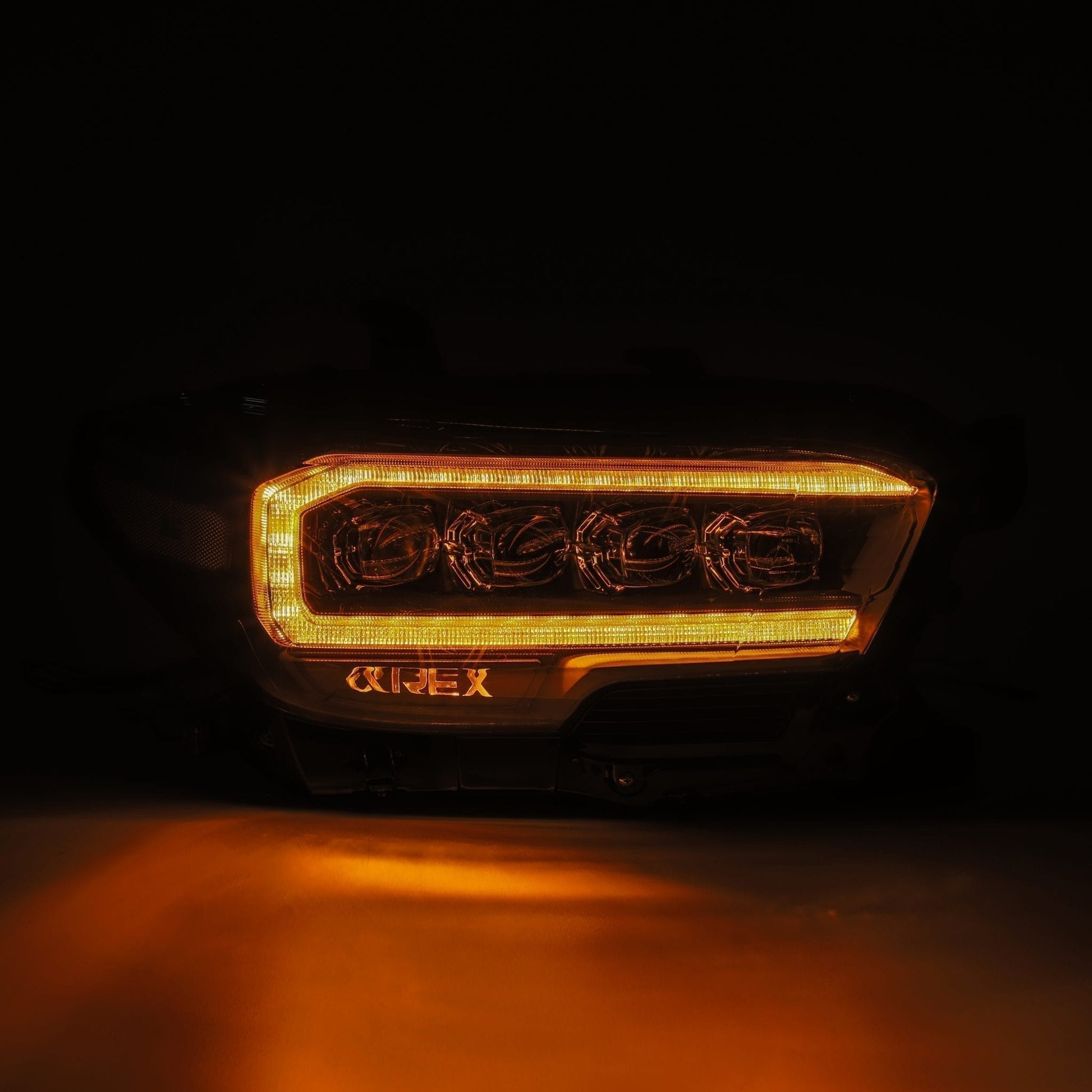 16-23 Toyota Tacoma NOVA-Series LED Projector Headlights Chrome | AlphaRex