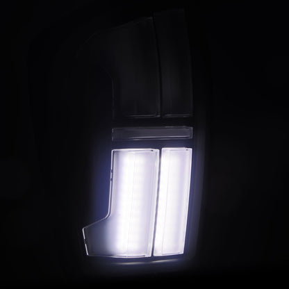 16-23 Toyota Tacoma NOVA-Series Prismatic LED Tail Lights Alpha-Black | AlphaRex