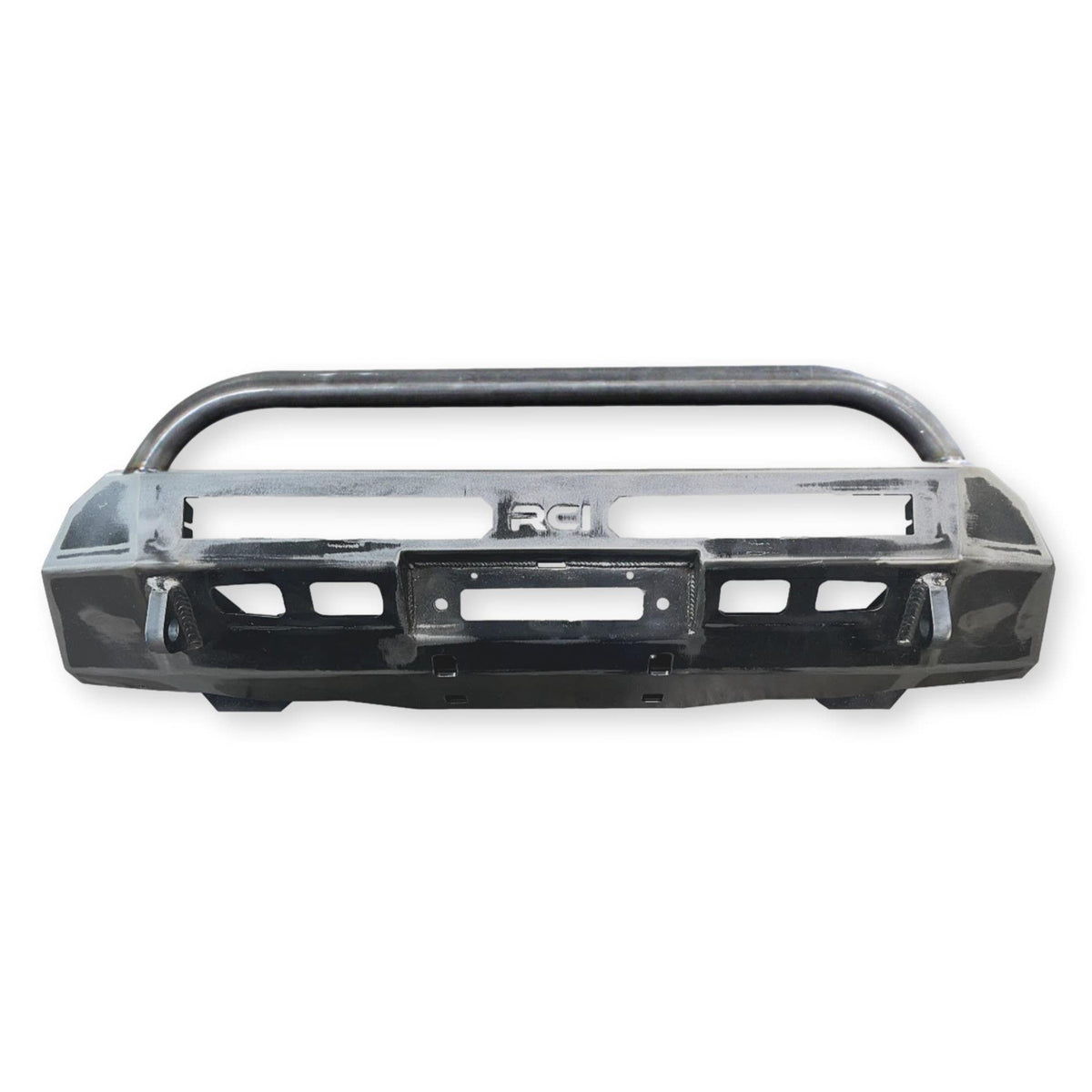 Pike Front Bumper | 16-23 Tacoma - Bare metal, short hoop