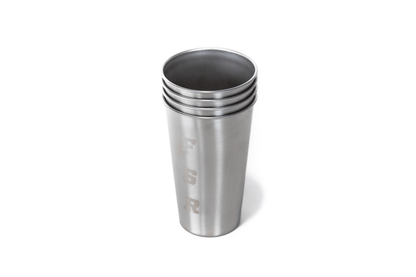 Stainless Steel 16oz Cups (4) - Clearance