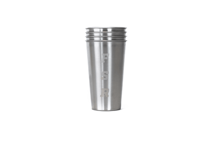 Stainless Steel 16oz Cups (4) - Clearance