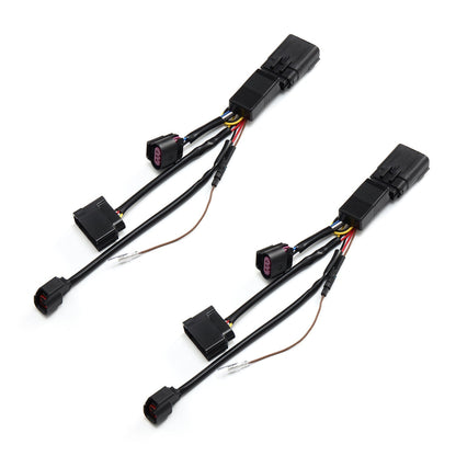 17-19 Ford Super Duty AlphaRex Headlights Converters for stock LED projector headlights | AlphaRex