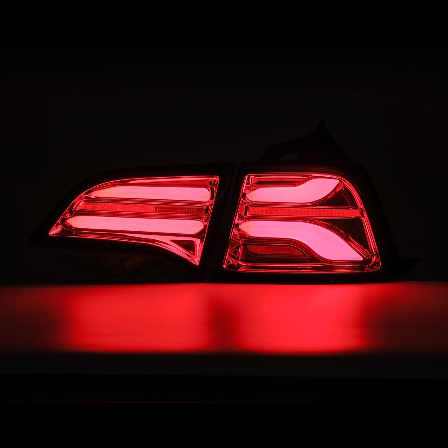 17-23 Tesla Model 3 / 20-24 Model Y (Without Stock Amber Turn Signal) PRO-Series LED Tail Lights Red Smoke | AlphaRex