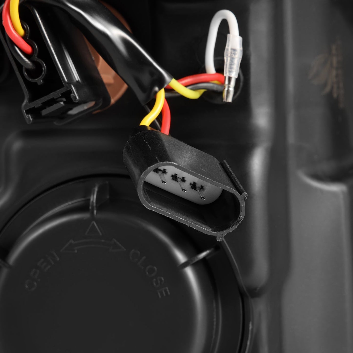 18-20 Ford F150 LUXX-Series LED Projector Headlights Jet Black | AlphaRex