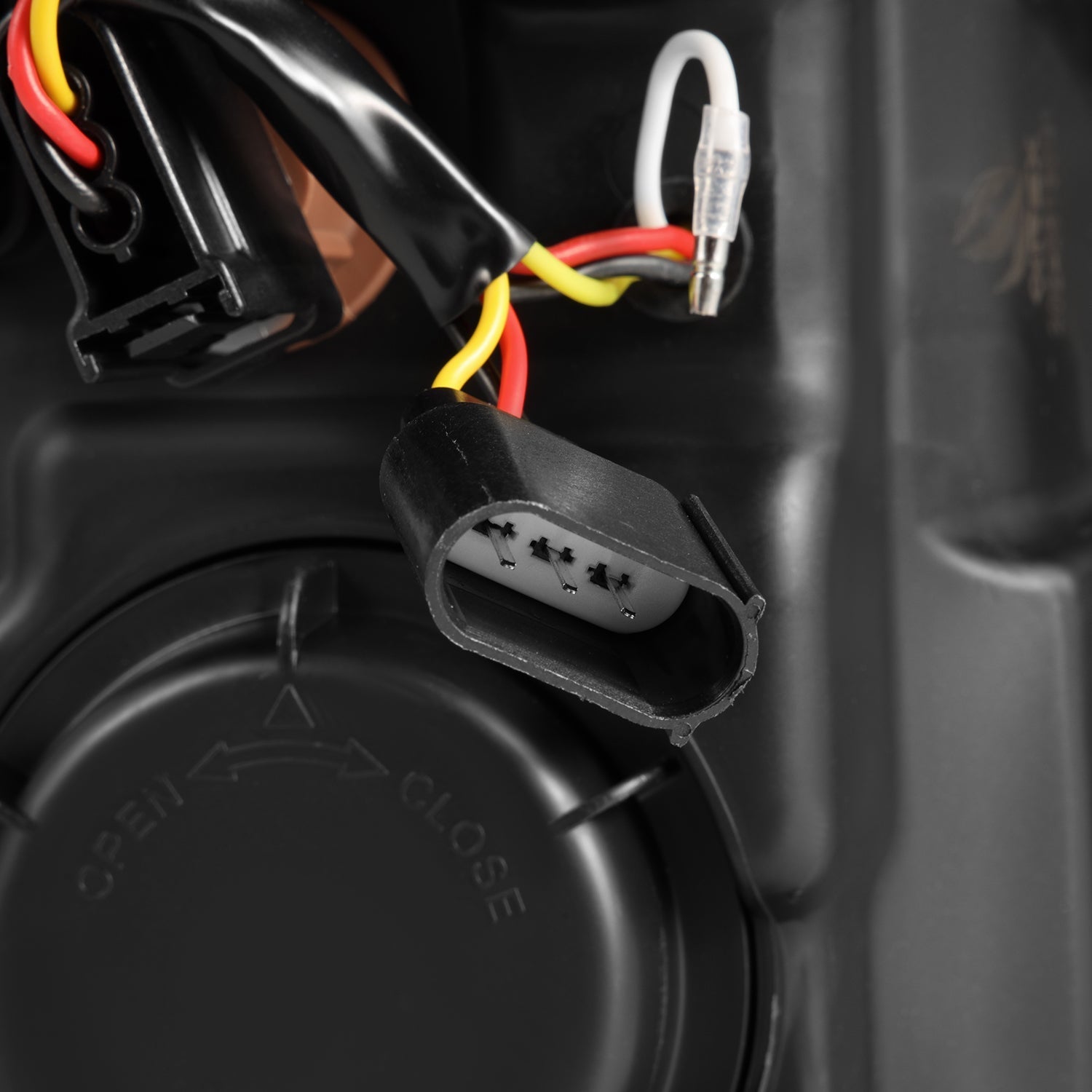 18-20 Ford F150 LUXX-Series LED Projector Headlights Jet Black | AlphaRex