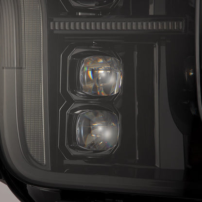 18-20 Ford F150 (MK II 14th Gen Style) NOVA-Series LED Projector Headlights Alpha-Black | AlphaRex