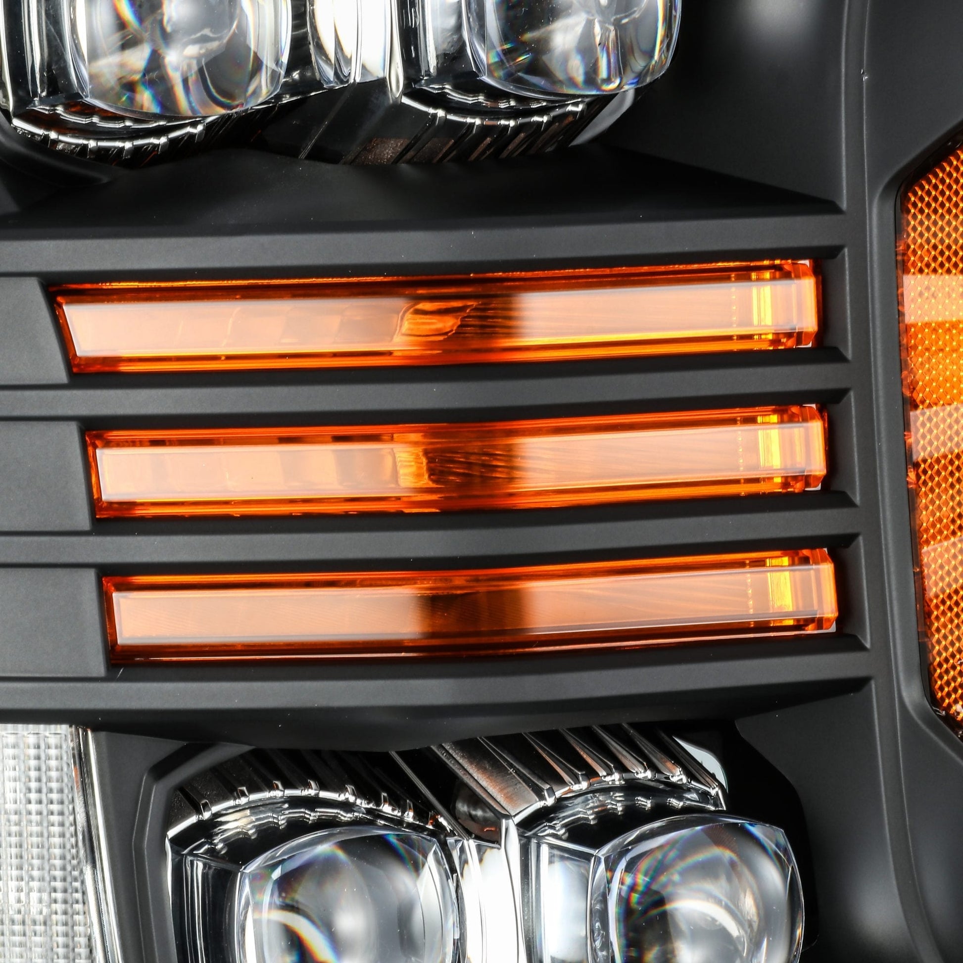 18-20 Ford F150 NOVA-Series LED Projector Headlights Black | AlphaRex