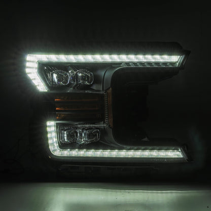 18-20 Ford F150 NOVA-Series LED Projector Headlights Black | AlphaRex