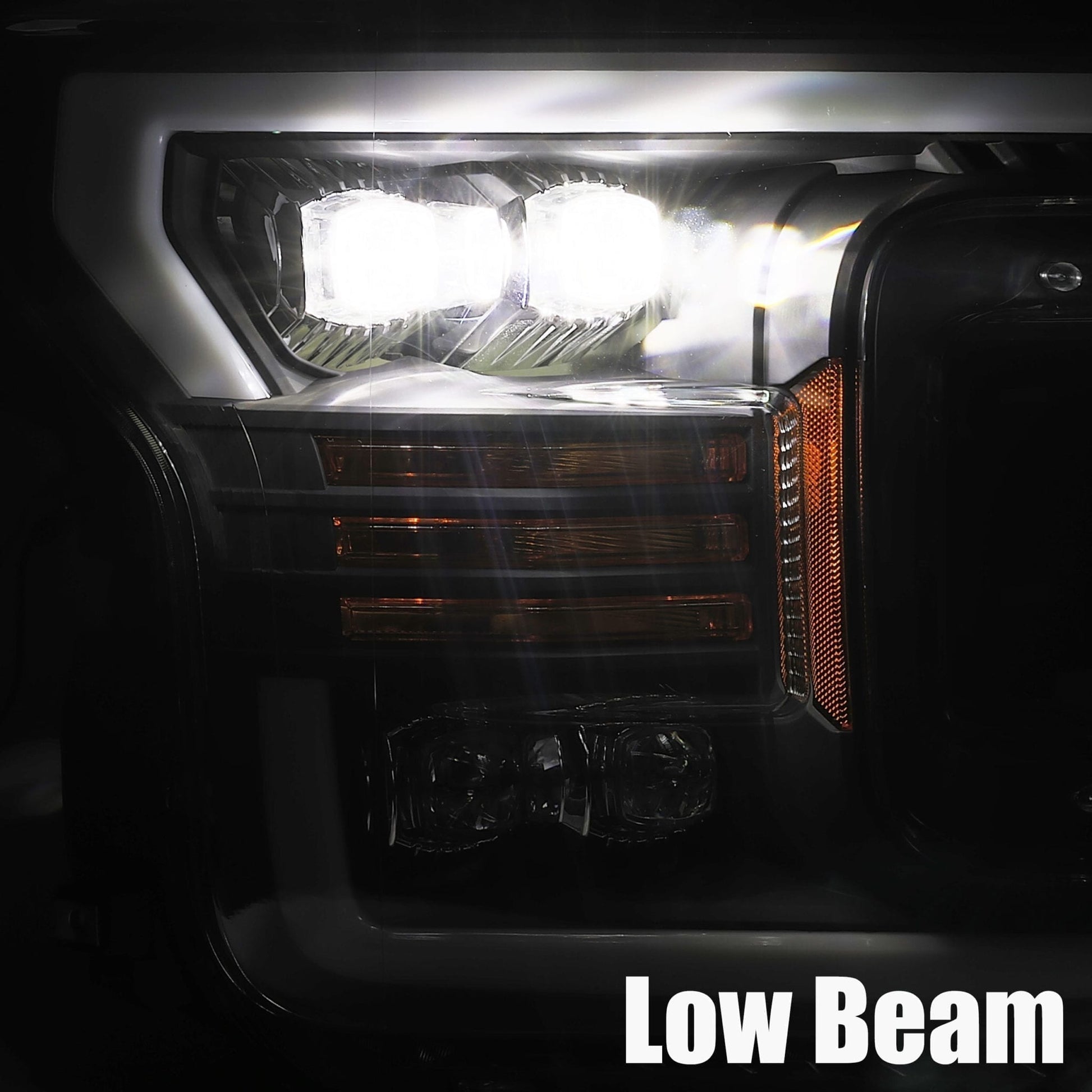 18-20 Ford F150 NOVA-Series LED Projector Headlights Chrome | AlphaRex