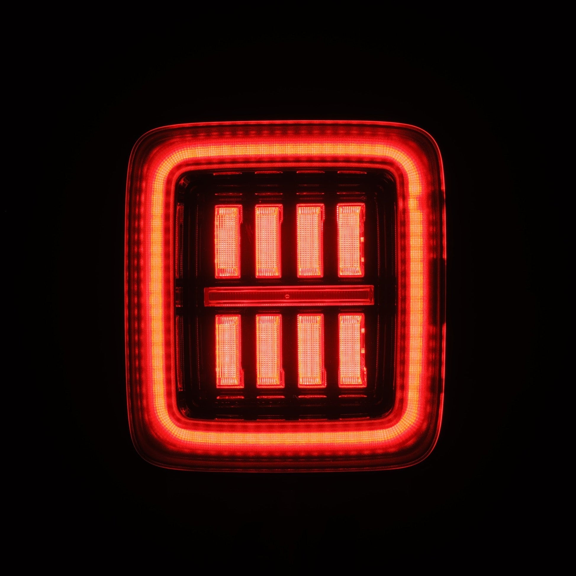 18-25 Jeep Wrangler JL NOVA-Series Prismatic LED Tail Lights Alpha-Black | AlphaRex