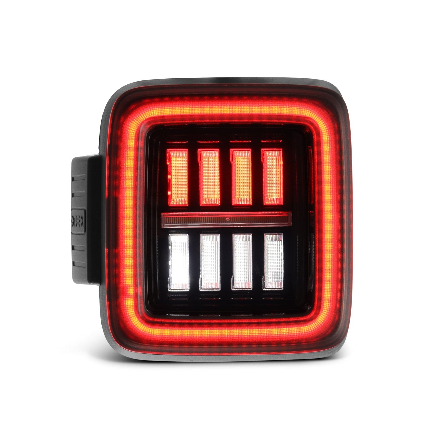 18-25 Jeep Wrangler JL NOVA-Series Prismatic LED Tail Lights Alpha-Black | AlphaRex