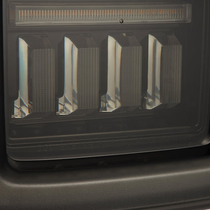 18-25 Jeep Wrangler JL NOVA-Series Prismatic LED Tail Lights Alpha-Black | AlphaRex