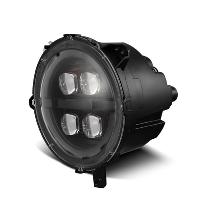 18-25 Jeep Wrangler JL/Gladiator JT NOVA-Series LED Projector Headlights Alpha-black | AlphaRex