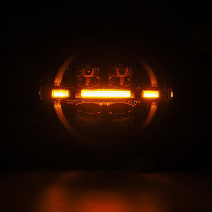 18-25 Jeep Wrangler JL/Gladiator JT NOVA-Series LED Projector Headlights Alpha-black | AlphaRex