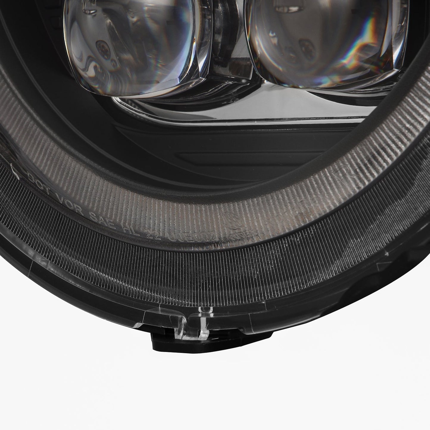 18-25 Jeep Wrangler JL/Gladiator JT NOVA-Series LED Projector Headlights Black | AlphaRex
