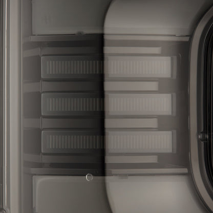 19-25 Chevrolet Silverado 1500 / 20-25 Silverado 2500HD/3500HD LUXX-Series LED Tail Lights Alpha-Black | AlphaRex