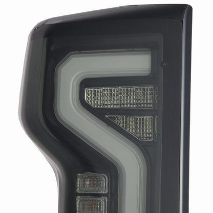19-25 Chevrolet Silverado 1500 / 20-25 Silverado 2500HD/3500HD PRO-Series LED Tail Lights Jet Black | AlphaRex