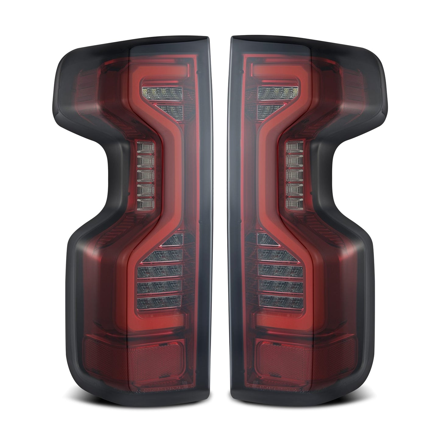 19-25 Chevrolet Silverado 1500 / 20-25 Silverado 2500HD/3500HD PRO-Series LED Tail Lights Red Smoke | AlphaRex