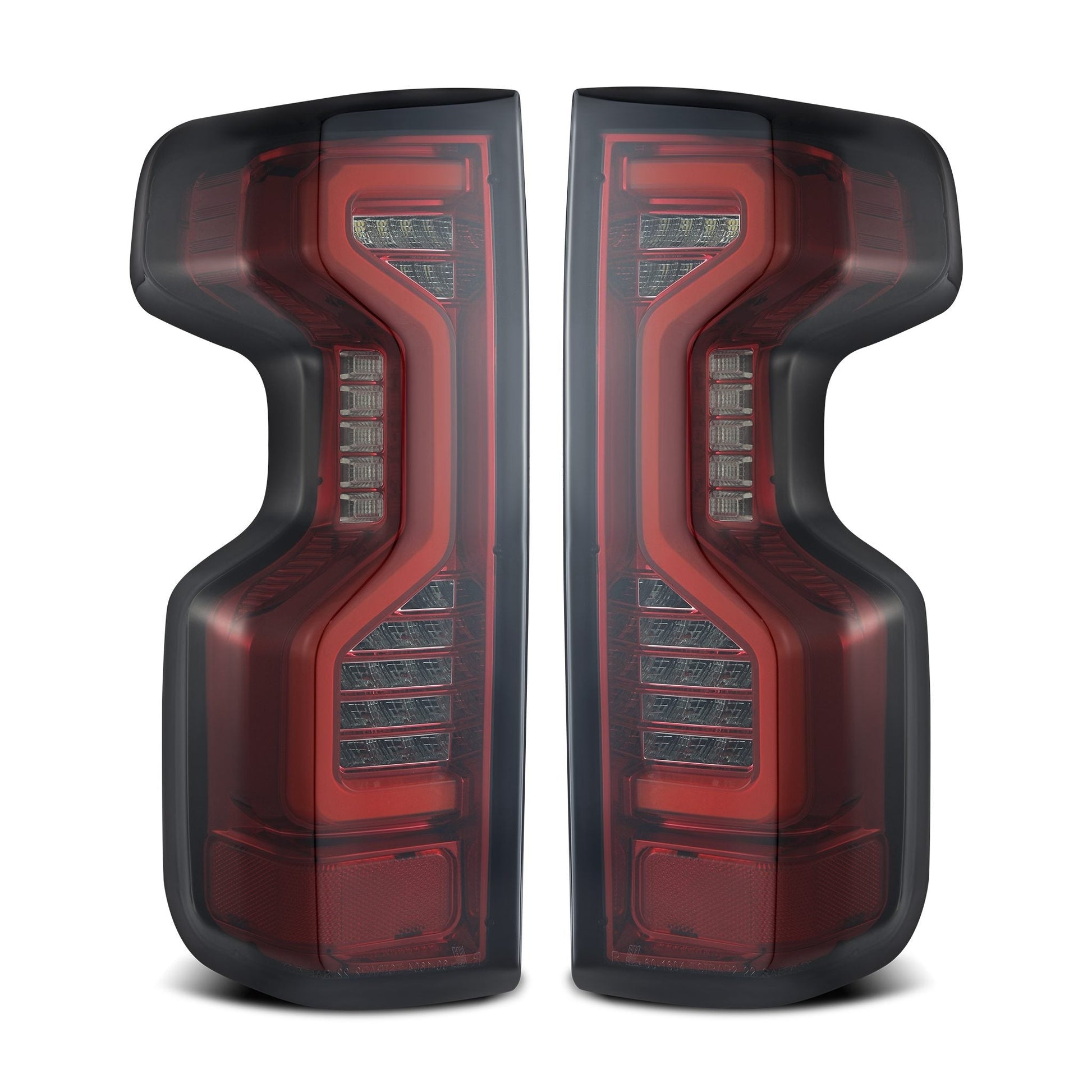19-25 Chevrolet Silverado 1500 / 20-25 Silverado 2500HD/3500HD PRO-Series LED Tail Lights Red Smoke | AlphaRex