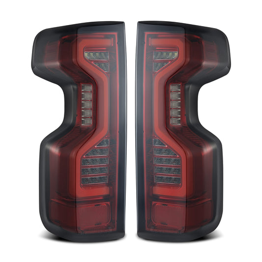 19-25 Chevrolet Silverado 1500 / 20-25 Silverado 2500HD/3500HD PRO-Series LED Tail Lights Red Smoke | AlphaRex