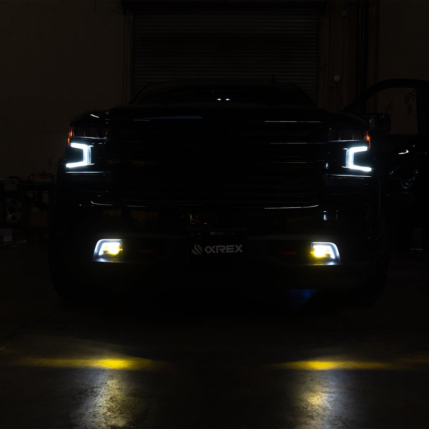 19-23 Chevrolet Silverado 1500/19-23 Chevrolet Silverado 2500HD/3500HD DoubleTap Dual Color LED Projector Fog Lights | AlphaRex