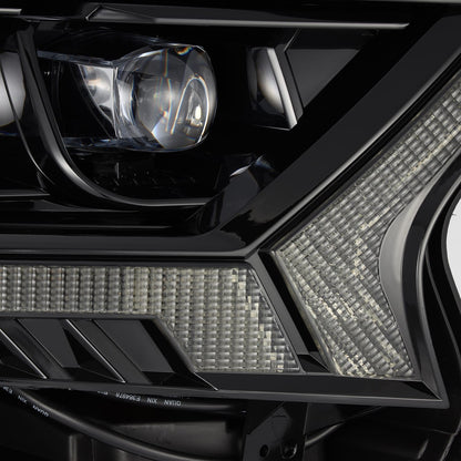 19-23 Ford Ranger NOVA-Series LED Projector Headlights Alpha-Black | AlphaRex