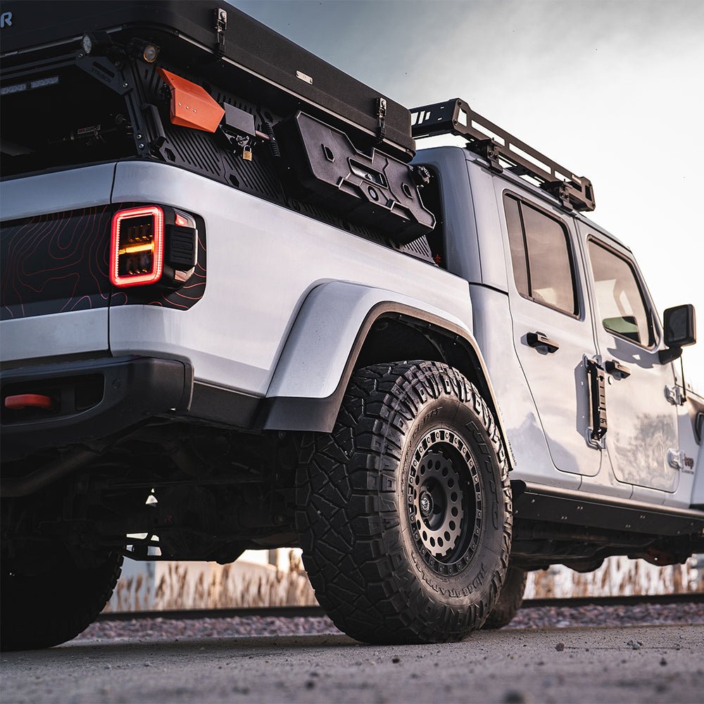 19-25 Jeep Gladiator JT NOVA-Series Prismatic LED Tail Lights Alpha-Black | AlphaRex