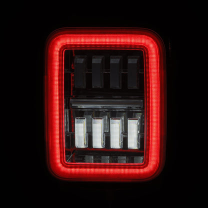 19-25 Jeep Gladiator JT NOVA-Series Prismatic LED Tail Lights Chrome | AlphaRex