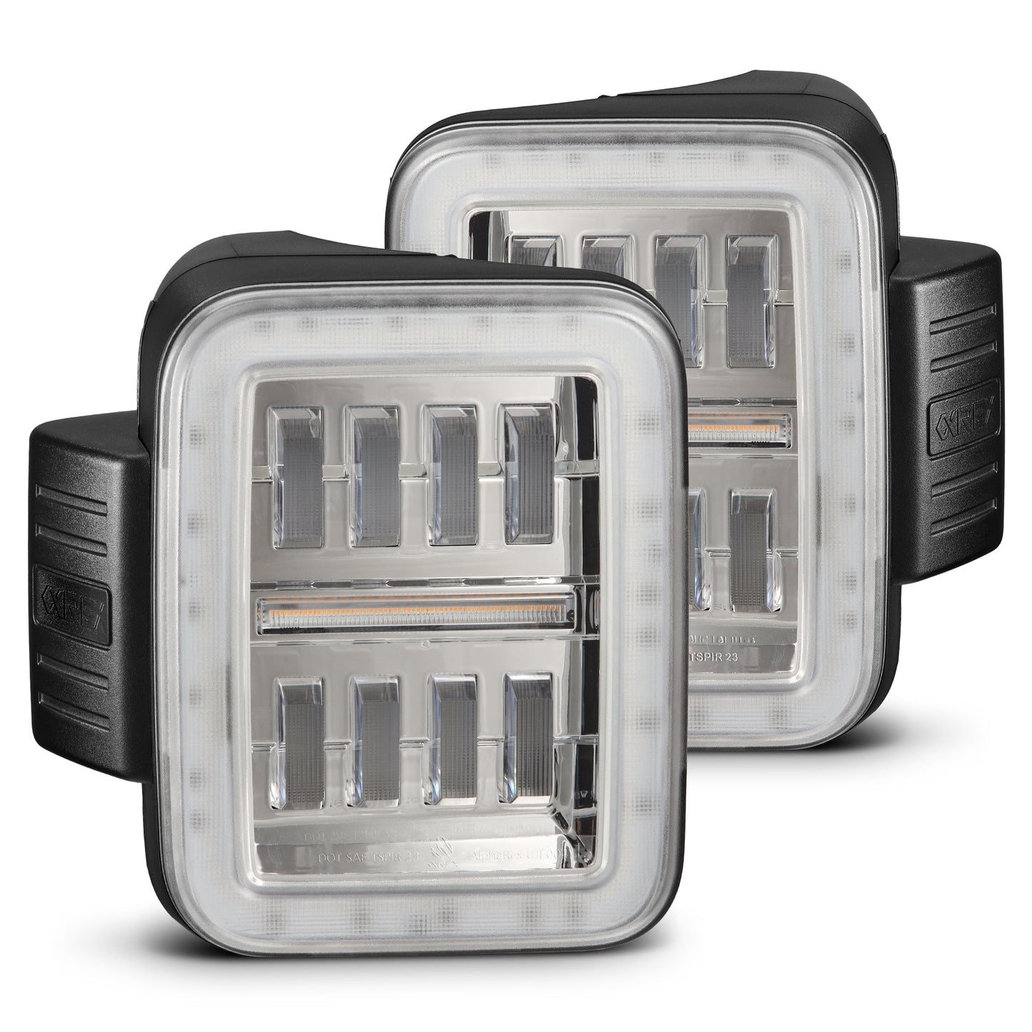 19-25 Jeep Gladiator JT NOVA-Series Prismatic LED Tail Lights Chrome | AlphaRex