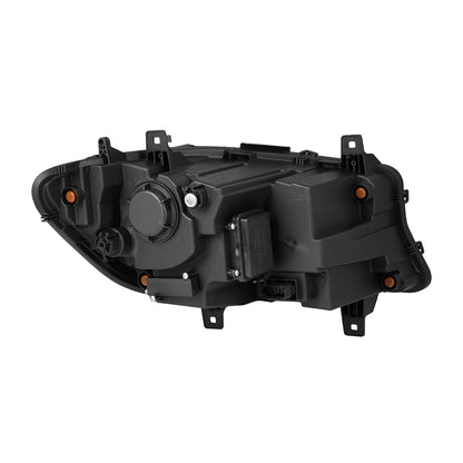 19-25 Mercedes-Benz Sprinter LUXX-Series LED Projector Headlights Alpha-Black | AlphaRex