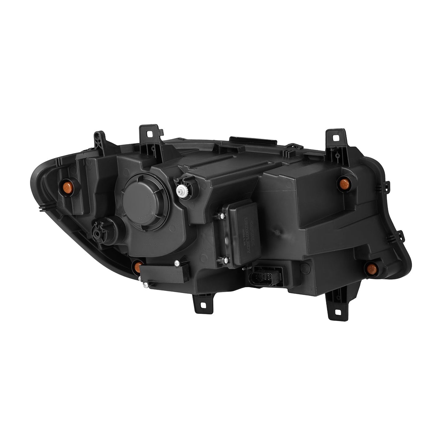 19-25 Mercedes-Benz Sprinter LUXX-Series LED Projector Headlights Black | AlphaRex