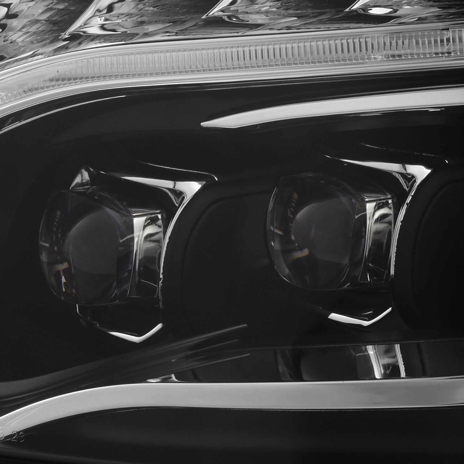 19-25 Mercedes-Benz Sprinter NOVA-Series LED Projector Headlights Black | AlphaRex