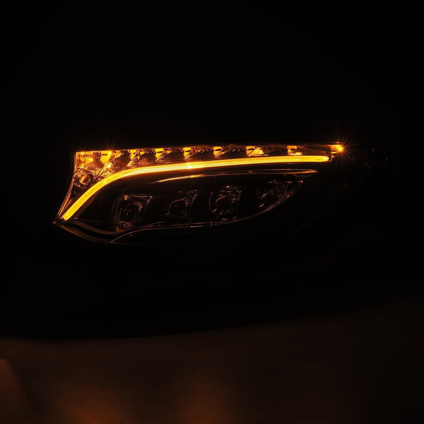 19-25 Mercedes-Benz Sprinter NOVA-Series LED Projector Headlights Black | AlphaRex