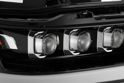 19-24 Ram 1500 NOVA-Series LED Projector Headlights Jet Black | AlphaRex