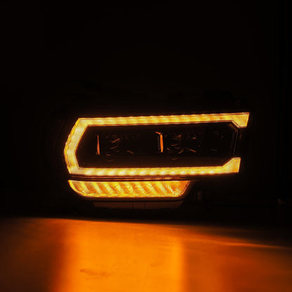 19-24 Ram 2500/3500/4500/5500 LUXX-Series LED Projector Headlights Alpha-Black | AlphaRex