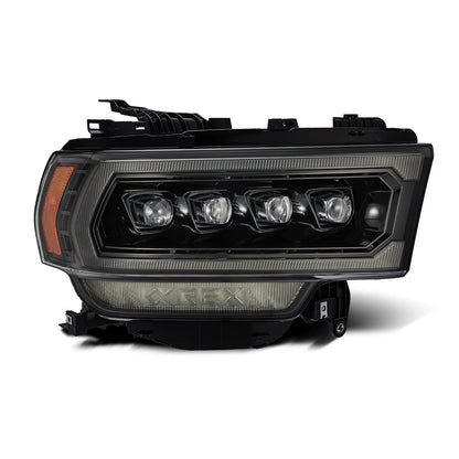 19-24 Ram 2500/3500/4500/5500 NOVA-Series LED Projector Headlights Alpha-Black | AlphaRex