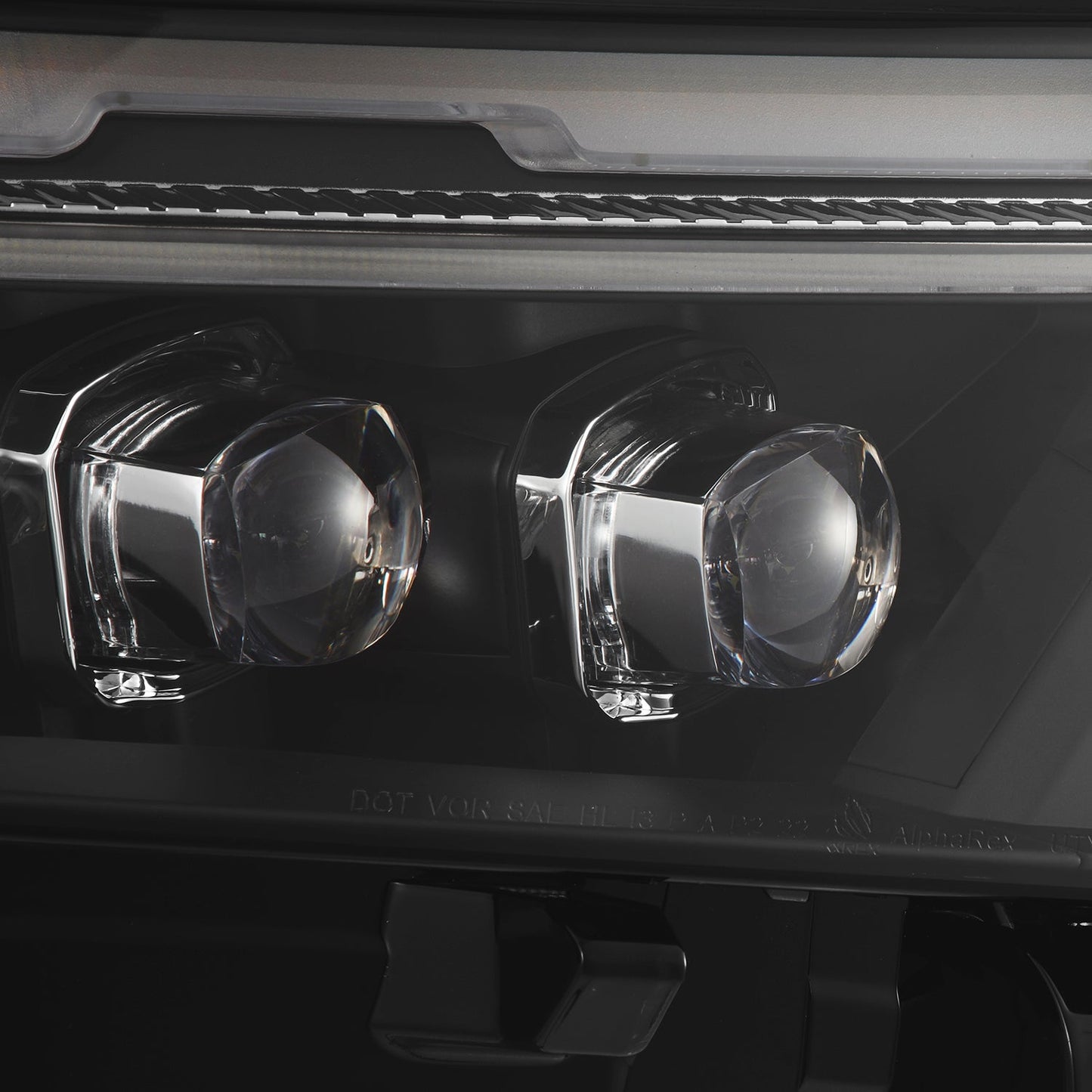 19-25 Toyota RAV4 (High Trim) NOVA-Series LED Projector Headlights Black | AlphaRex