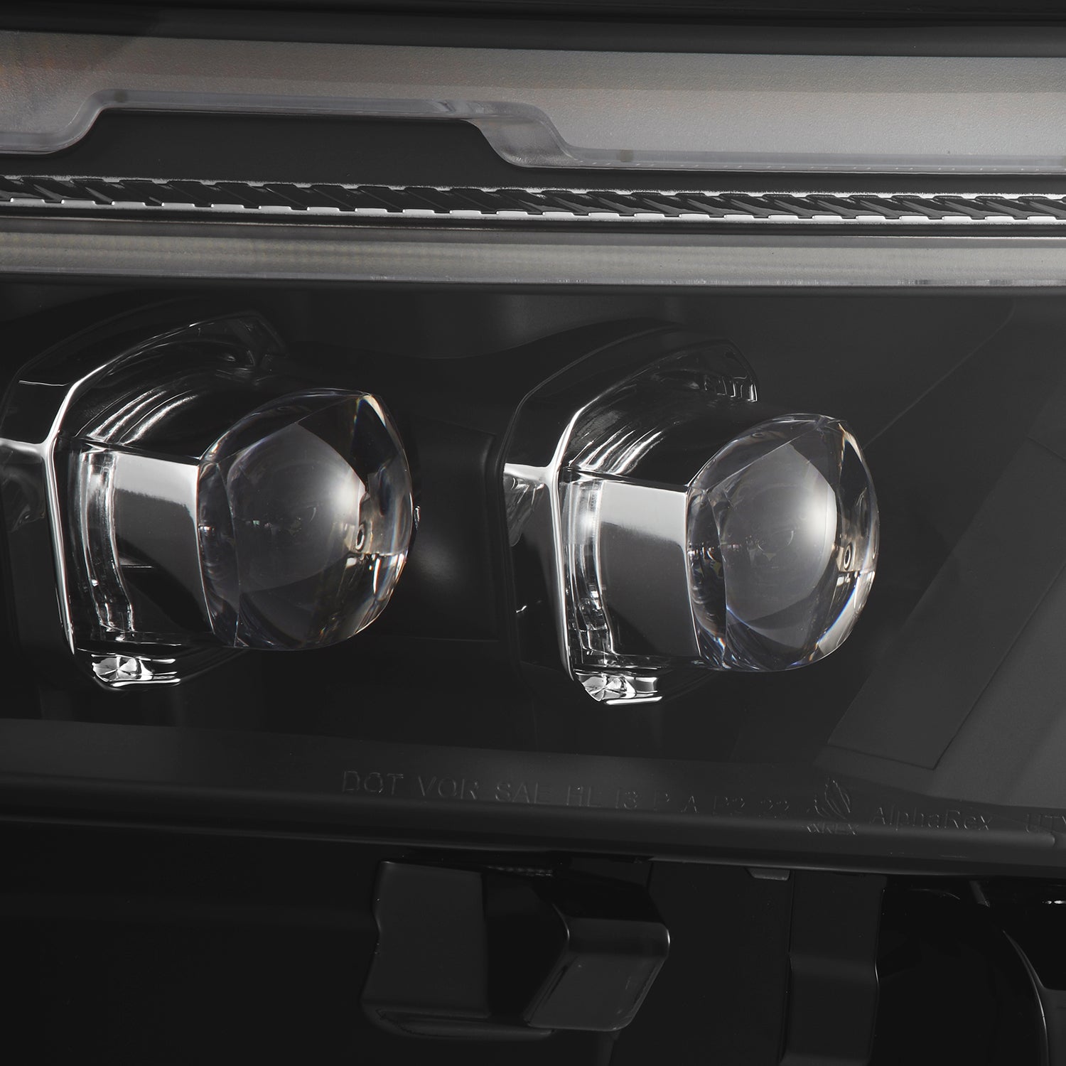19-25 Toyota RAV4 (High Trim) NOVA-Series LED Projector Headlights Black | AlphaRex
