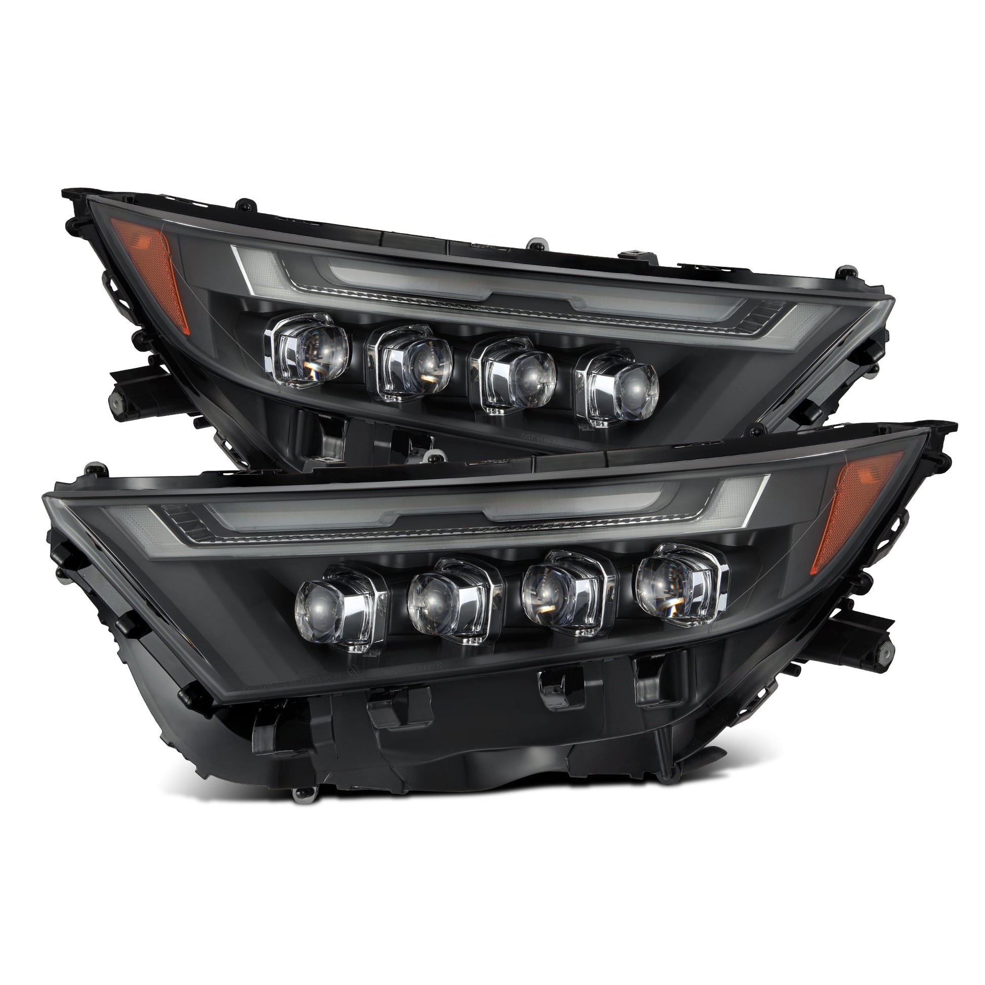 19-25 Toyota RAV4 (High Trim) NOVA-Series LED Projector Headlights Black | AlphaRex