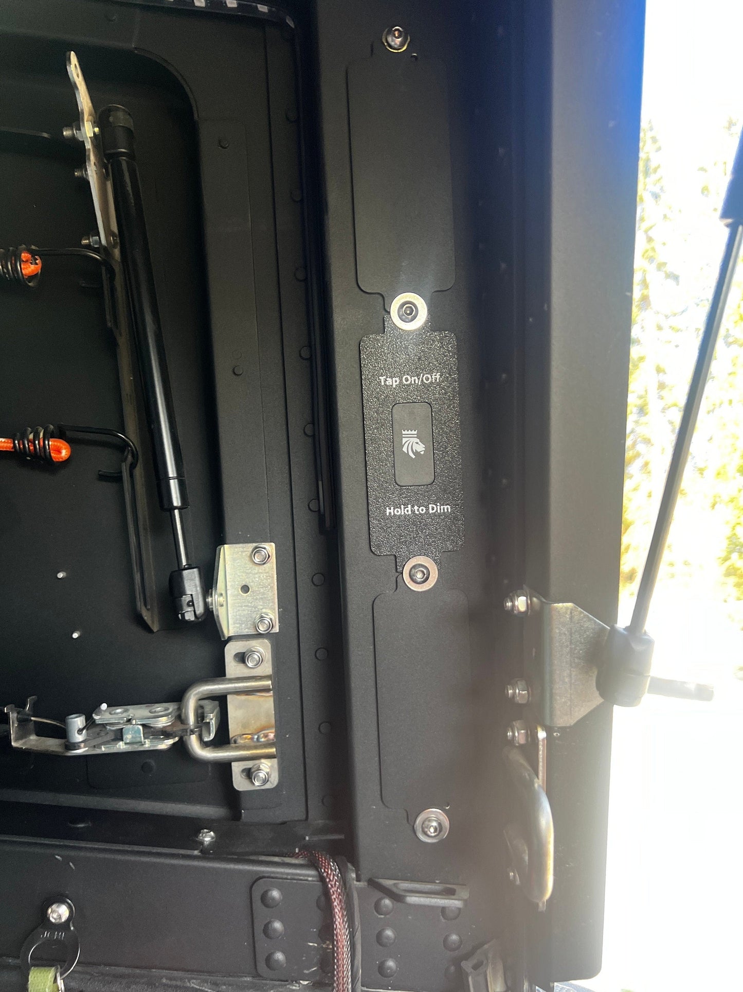 Kingpin Light Switch Mounting Plate (Super Pacific)