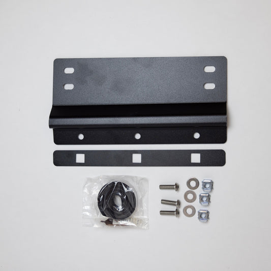 Summit Hatch Ladder Lower Mounting Bracket Kit | Hammer Black Powder Coat