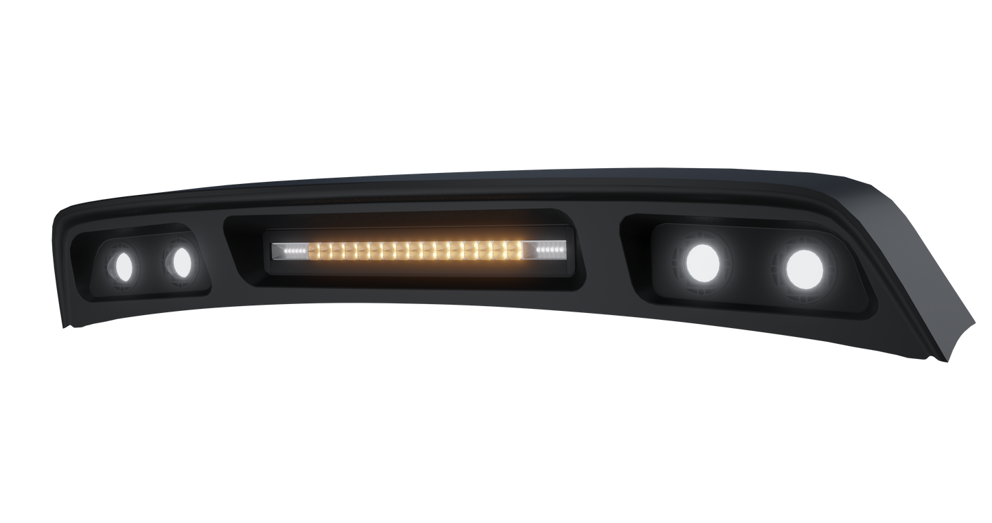 SOLARA Light Bar & Wind Deflector